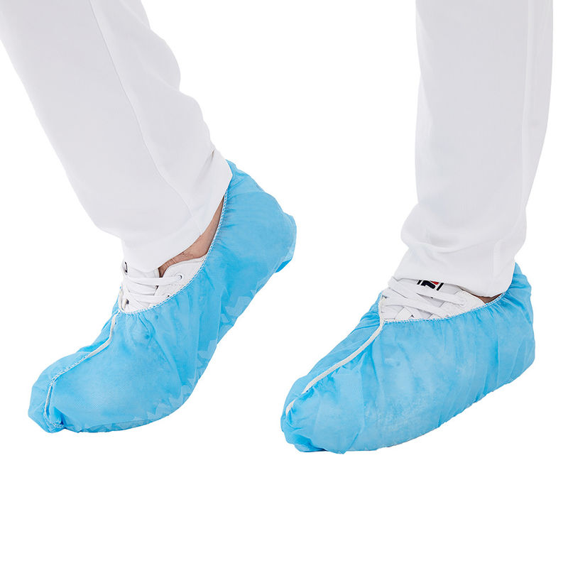 Cubiertas interiores disponibles del zapato de T0.5mm, protectores azules del zapato no reutilizables